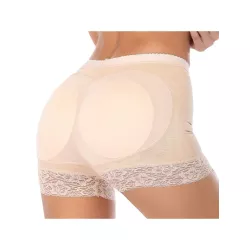 de mujeres levantamiento de glúteos Ropa interior con acolchado culata , encaje sexy Faja de cuerpo Braguitas